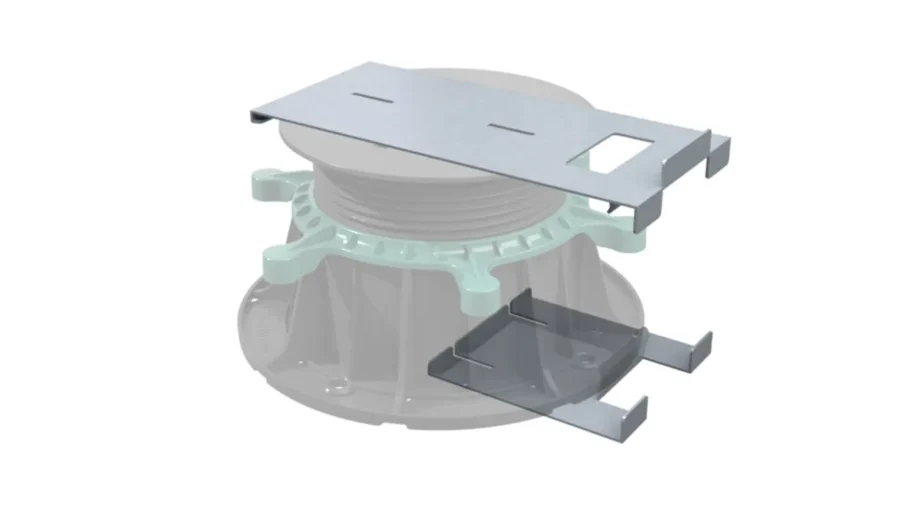 Klips mocujący górny+dolny zestaw RENOPAD PRO